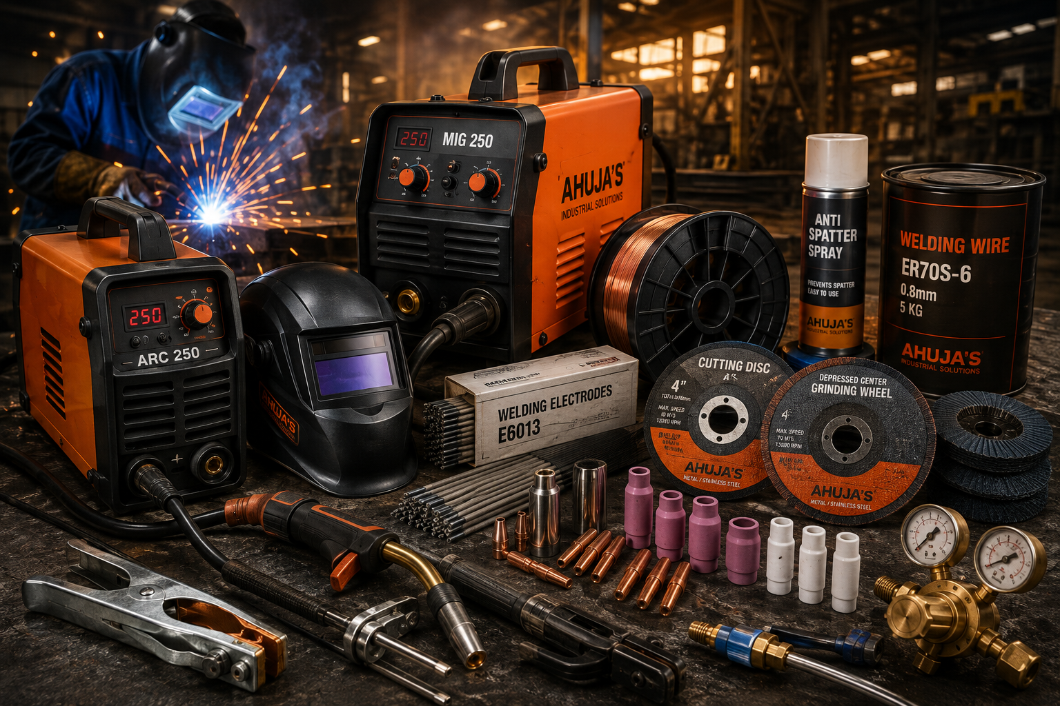 Welding, Cutting & Industrial Consumables